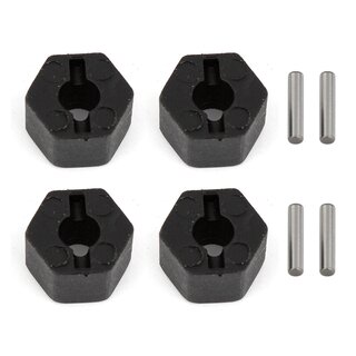 Team Associated CR12 Wheel Hexes and Pins Set