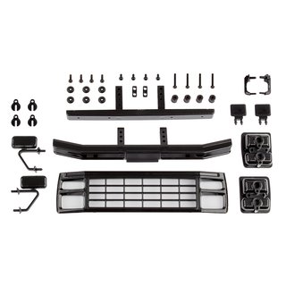 Team Associated 41080 CR12 Ford F150 Grill & Accessories Set, black