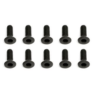 Team Associated Screws, 2x0.4x6 in FHCS