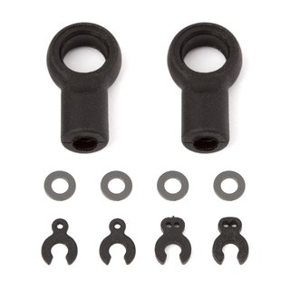Team Associated 4753 RC12R6 Arm Eyelets and Caster Clips