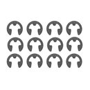 Team Associated E-Clips, 1/8 in