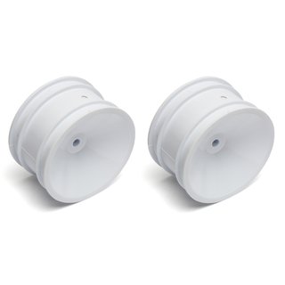 Team Associated 6805W RC10 2.2 in Rear Wheels, 3/16 in, white