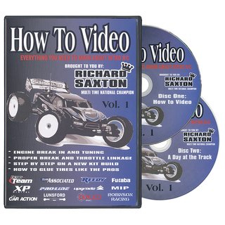 Team Associated 6994 Richard Saxtons Tech & Tips DVD