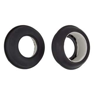 Team Associated 71065 Sand Ribbed Tires, with inserts, front