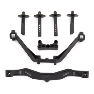 Team Associated SC6.1 Body Mounts, front and rear
