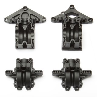 Team Associated 7117 Gearboxes, front and rear
