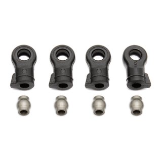 Team Associated 7237 16mm Shock Rod Ends and Balls