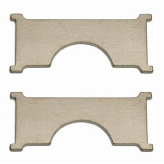 Team Associated 7552 Brake Shoes, plated