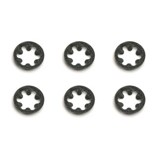 Team Associated 7558 Throttle Pivot Clips (push nuts)
