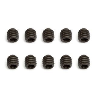 Team Associated Set Screws, 4x4 mm