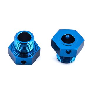 Team Associated RC8B3 Wheel Hexes, +2mm wide