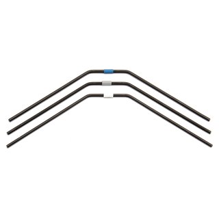 Team Associated 81140 RC8B3 FT Rear Anti-roll Bars, 2.5-2.7mm