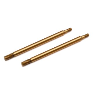 Team Associated 81170 RC8B3 TiN Shock Shafts, 3.5x30.5 mm