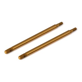 Team Associated 81172 RC8T3 TiN Shock Shafts, 3.5x33.5 mm