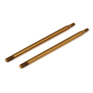 Team Associated 81173 RC8T3 TiN Shock Shafts, 3.5x42.5 mm