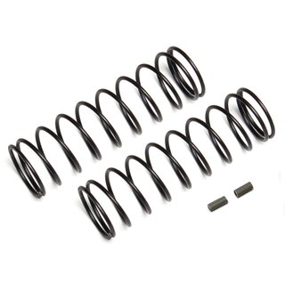 Team Associated Rear Springs, gray, 4.1 lb/in