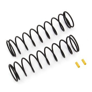 Team Associated 81232 Rear Springs V2, yellow, 4.4 lb/in, L86, 10.25T, 1.6D