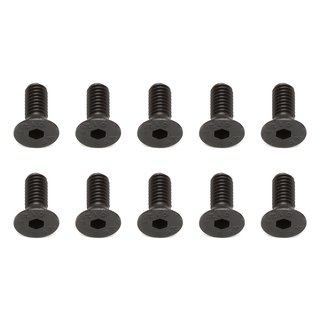 Team Associated 81262 Screws, 4x10 mm FHCS