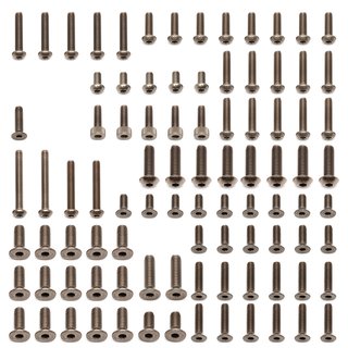 Team Associated 81274 RC8B3 FT Upper Titanium Screw Set