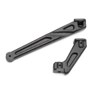 Team Associated 81301 RC8B3 Chassis Braces, short (front and rear)