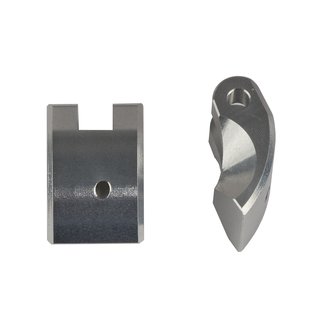 Team Associated 81375 Clutch Shoes, hard, 4-shoe, aluminum