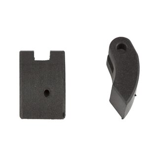 Team Associated Clutch Shoes, composite, hard, 4-shoe