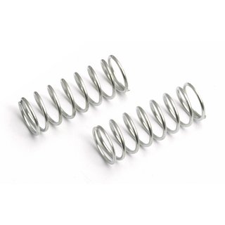Team Associated 8451 Micro Shock Springs, silver 8.0 lb. soft (in kit)