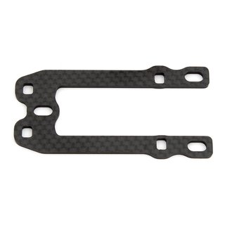 Team Associated 8636 RC10F6 Front Top Plate, forward servo