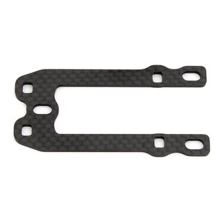 Team Associated RC10F6 Front Top Plate, forward servo