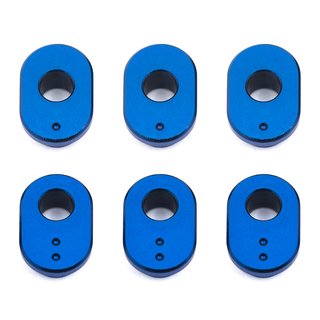 Team Associated 8659 RC10F6 Caster Bushings, aluminum