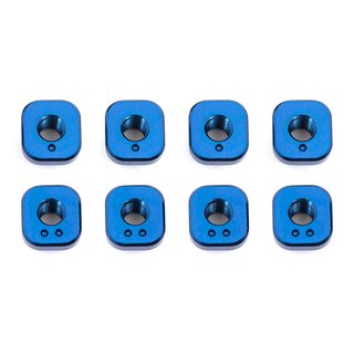Team Associated 8661 RC10F6 Camber Bushings, aluminum