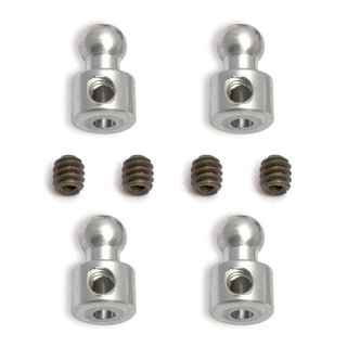Team Associated 8830 Roll Bar Pivots, aluminum