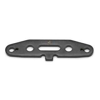 Team Associated 89044 RC8 Arm Mount D, 4 deg