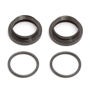 Team Associated 89057 FT Threaded Shock Collars, with O-Rings