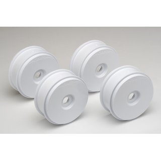 Team Associated 89152 RC8 Wheels, white, 81mm