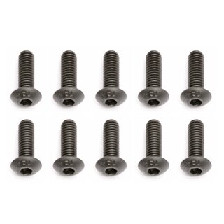 Team Associated Screws, 4x12 mm BHCS