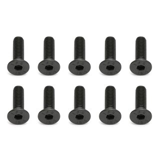 Team Associated Screws, 4x14 mm FHCS