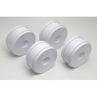 Team Associated 89296 RC8 Wheels, white, 83 mm