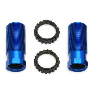Team Associated 91060 13 mm Shock Bodies, 26 mm, blue threaded