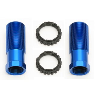 Team Associated 13 mm Shock Bodies, 30 mm, blue threaded