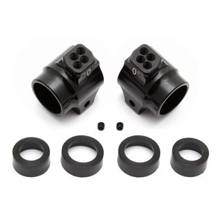 Team Associated 91549 FT Aluminum Rear Hubs, black