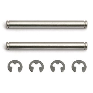 Team Associated 9263 Rear Outer Hinge Pins, with E-Clips