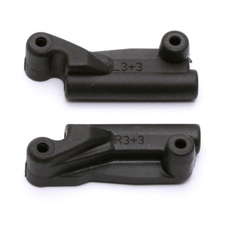 Team Associated 9267 Rear Suspension Mounts, 3 deg. toe, 3 deg. anti-squat