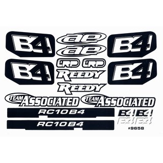 Team Associated 9658 RC10B4 Logo Decal Sheet