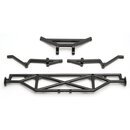 Team Associated SC10 Rear Bumper and Brace