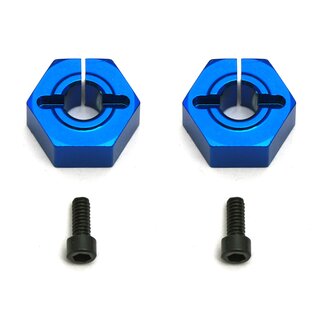 Team Associated FT 12 mm Alum. Clamping Wheel Hexes, SC10...