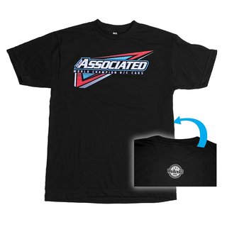 Team Associated SP126XXL Tri T-Shirt, black, 2XL