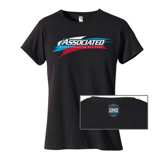 Team Associated SP131L Womens WC19 T-shirt, black, L