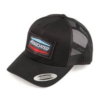 Team Associated SP432 Tri Trucker Hat, curved bill
