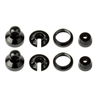 Element RC Enduro Shock Parts, black aluminum